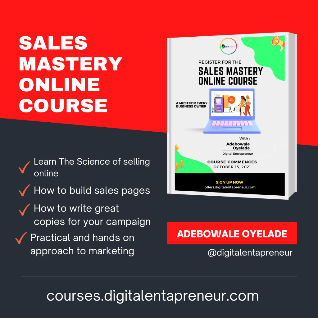 Sales Mastery Online Course